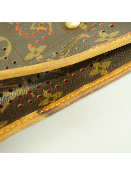 Louis Vuitton Shoulder Bag Monogram Perfo Musette Orange - Picture 7 of 10